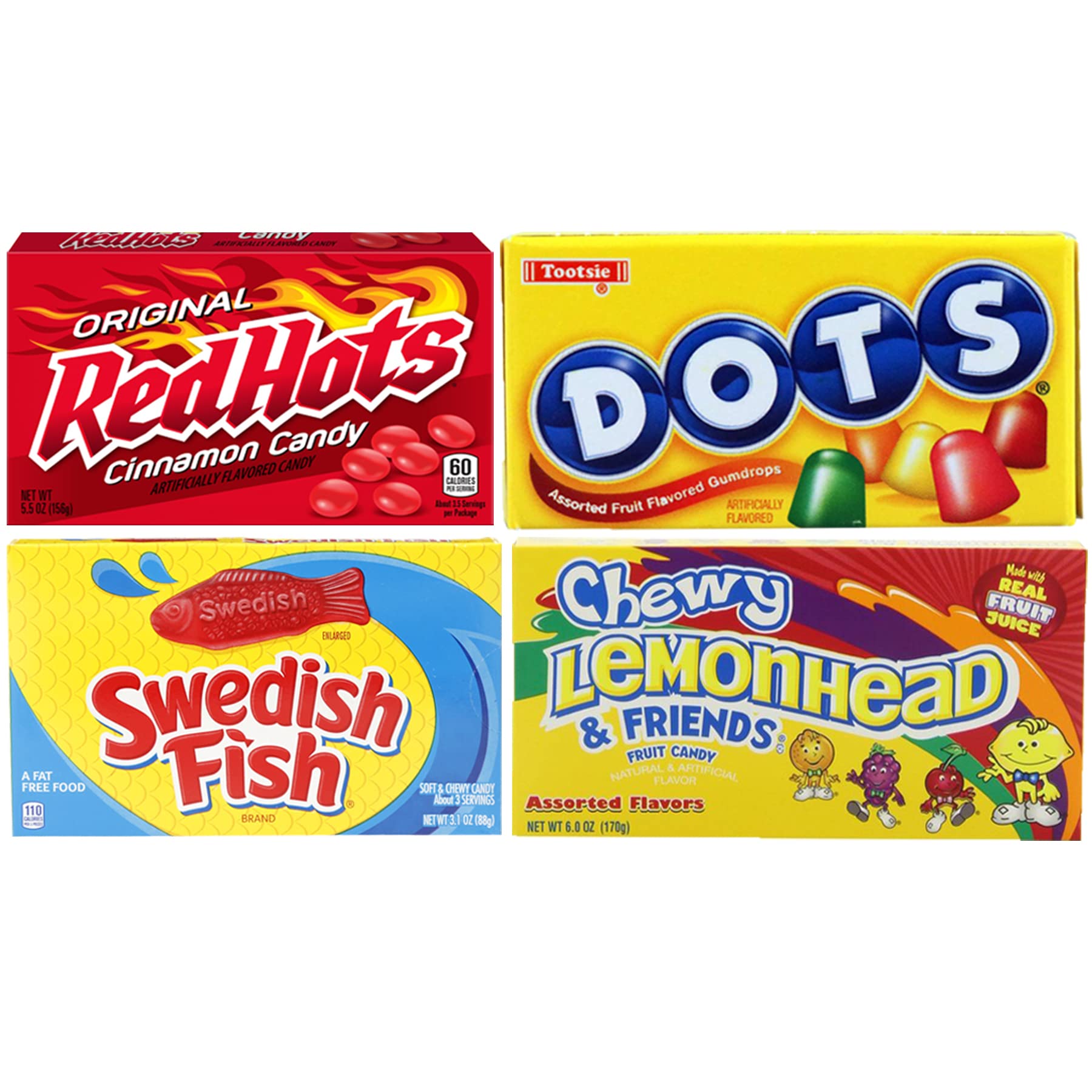 Movie Theater Candy Assorted Candy Variety Pack 24 Large Theater