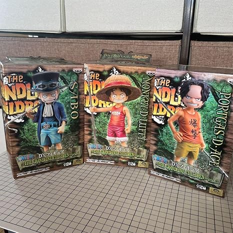 Amazon ワンピース グランドラインチルドレン幼少期ルフィ エース サボフィギュア アイドル 芸能人グッズ 通販