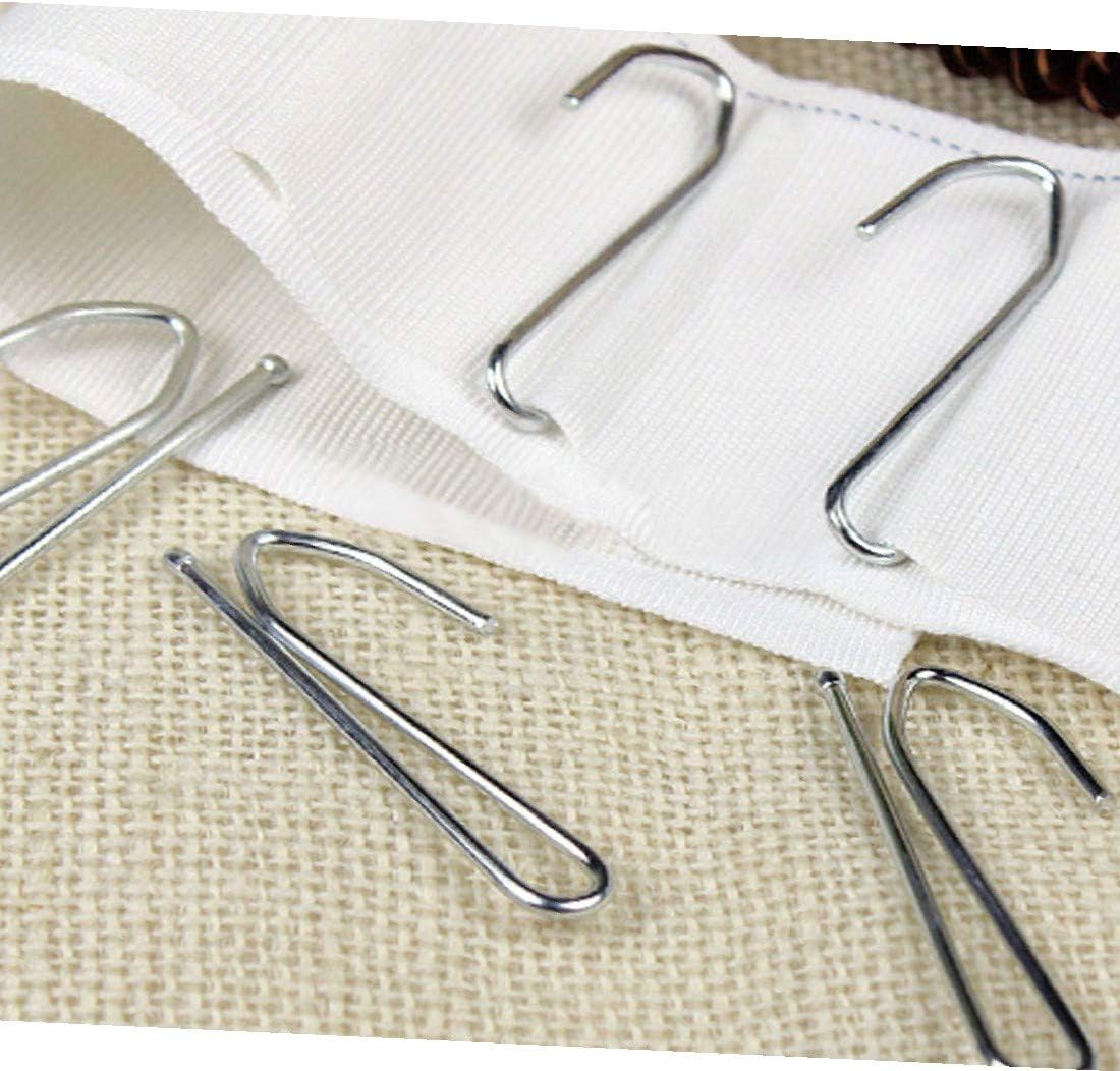 New Lon0167 Single Prong Featured Metal Pleat Drapes reliable efficacy Curtain Hooks Clips 62x20mm 150pcs(id:b35 3b 8b 15c)