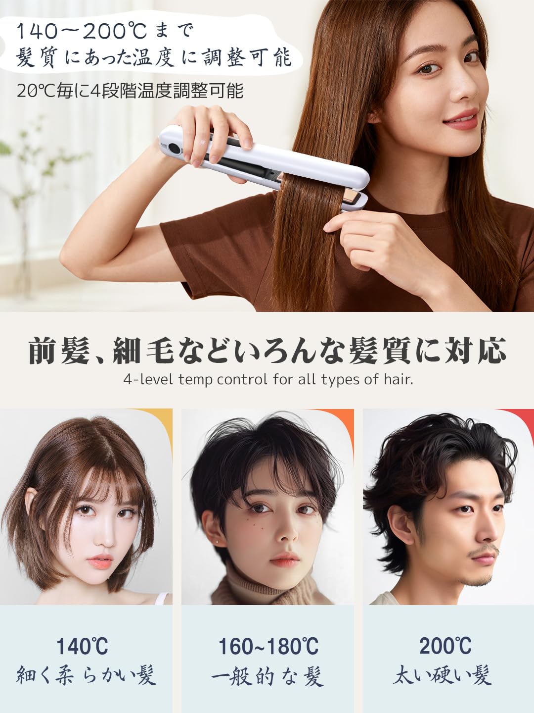ヘアアイロン ブラシ型ヘアアイロン ダフニpower | テレビショッピング・通販の
