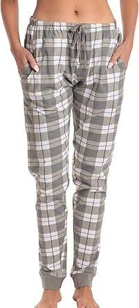 Just Love Women Cotton Joggers Pajama Pants with Pockets