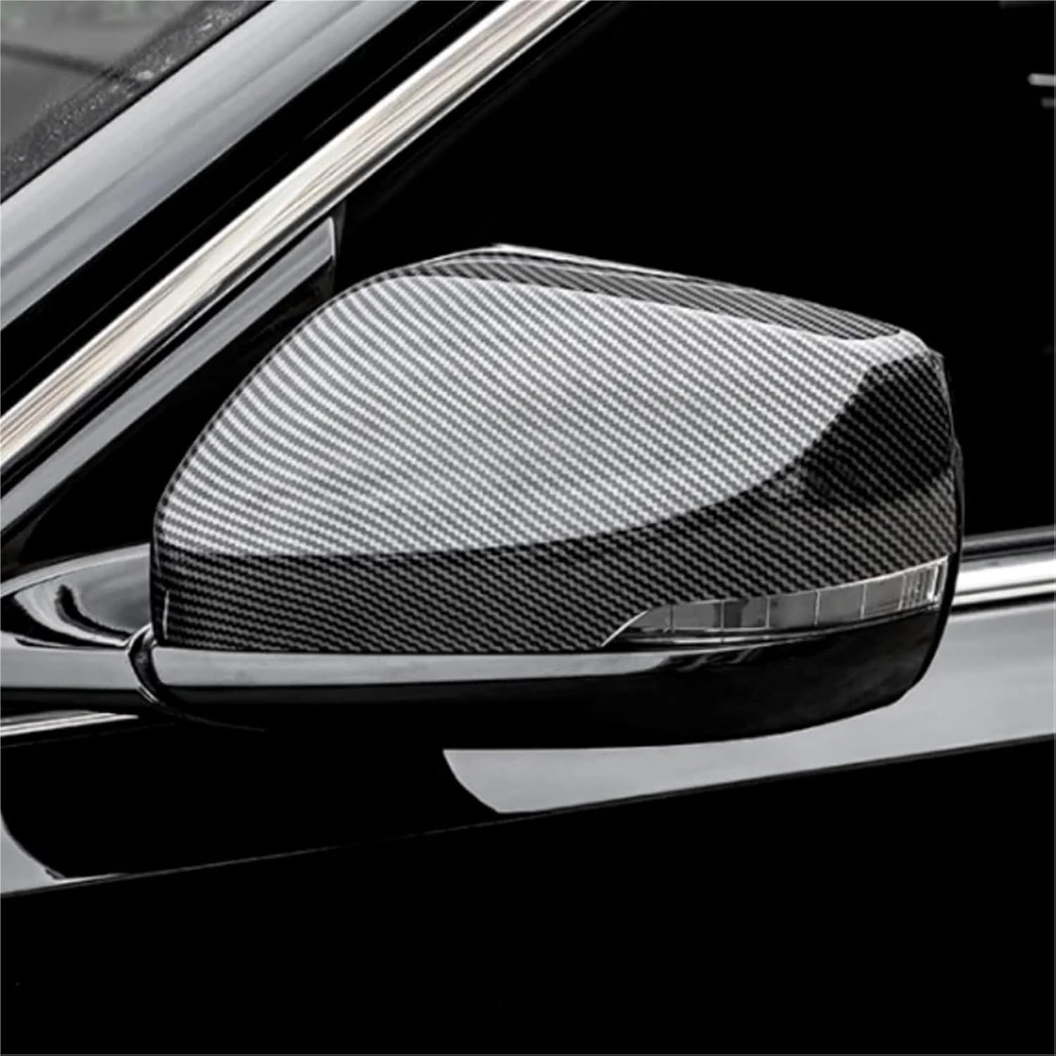 Fit For Cadillac CT5 CT6 Car Sticker Rearview Side Mirror Cover image 2
