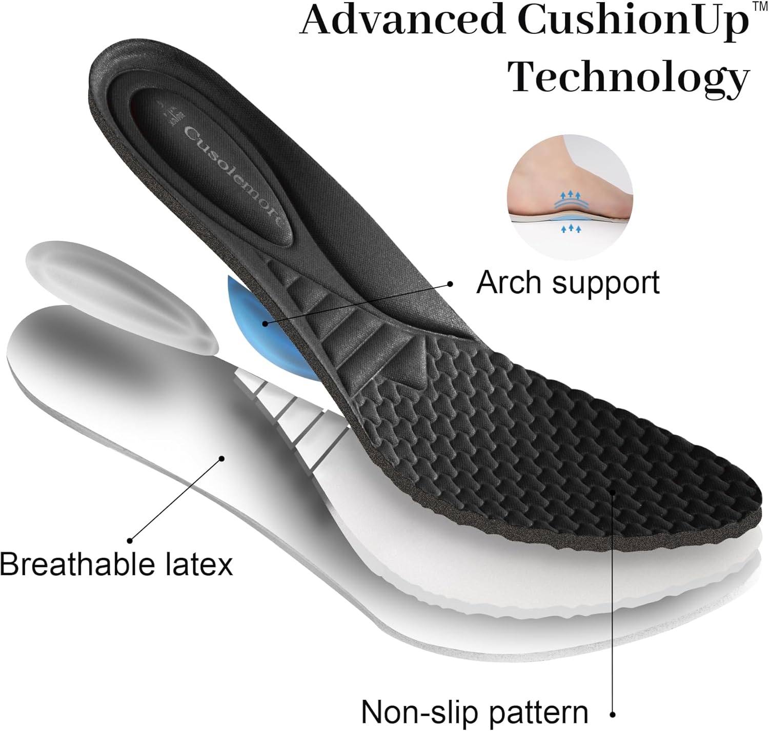 Heels for Women with Arch Support, Low Chunky Block Closed Toe Heels,Comfortable Pointed Toe Dress Office Slip on Pumps Shoes - Image 4