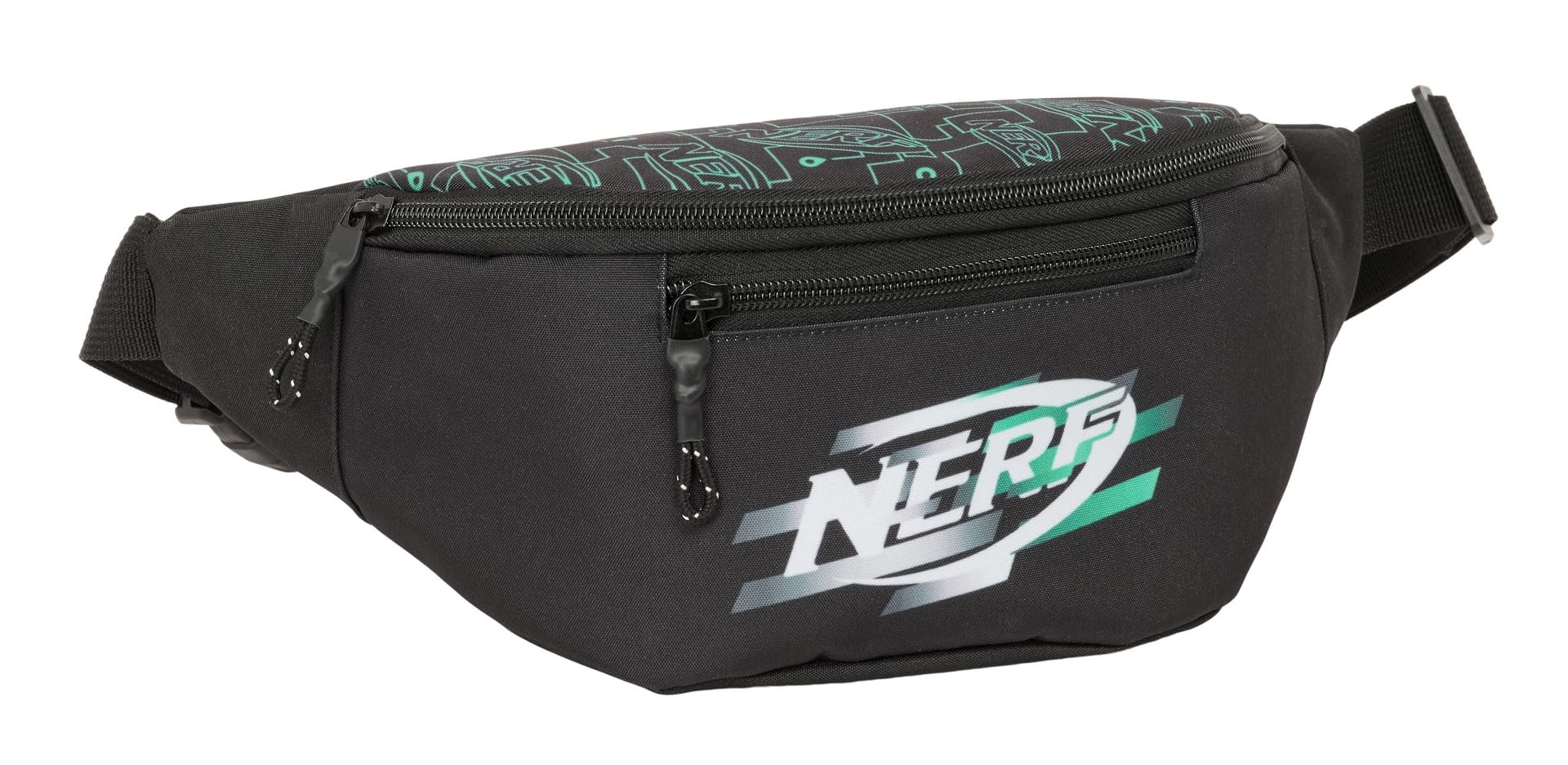 Safta Nerf Game Waist Bag One Size