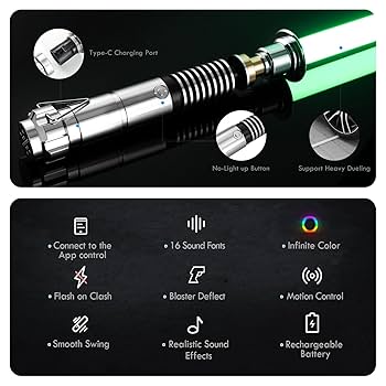 Amazon | DAMIENSABER アップグレードRGB3.0 スムーズスイング