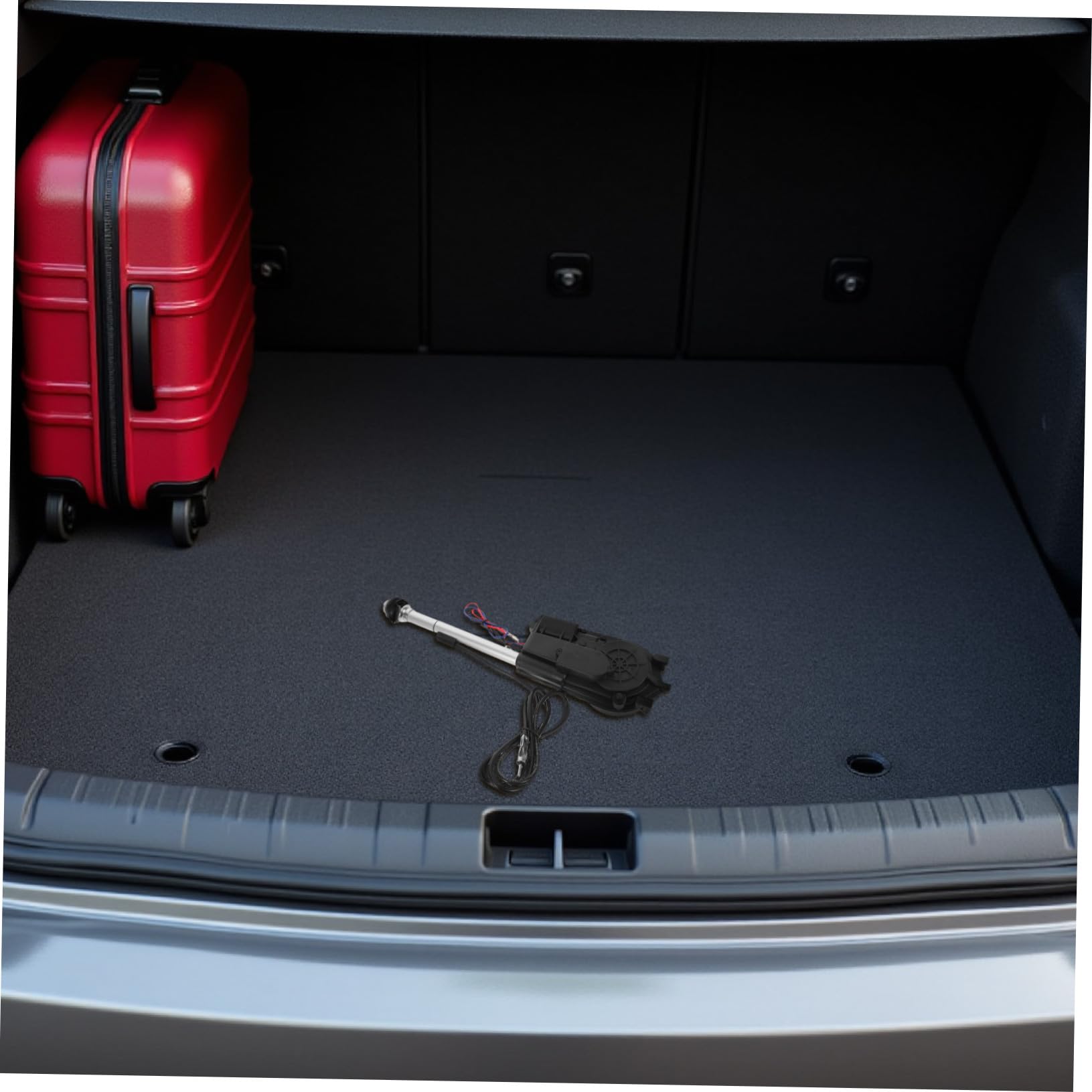 Cabilock Antenna per Auto Completamente Automatica Telescopica in Lega di Alluminio Telecomando, Antenna Fm/am Retrattile per Veicoli Compatibile, Ricezione Segnale Migliorata per Uso