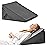 Bedluxe Wedge Pillow for Sleeping, Adjustable 9&12 Inch Foldable Bed Wedge Pillow Set, Orthopedic Memory Foam Triangle Pillows Wedge, 7-in-1 Elevated Pillows for Leg and Back Support, Velvet