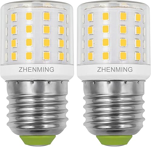 Miniatura 8 de ZHENMING Bombilla LED de 5 W AC100-265V 3.5 W para Frigidaire Kenmore 5304511738, lámpara base compacta E26, A15 luz blanca diurna 5000K, paquete de