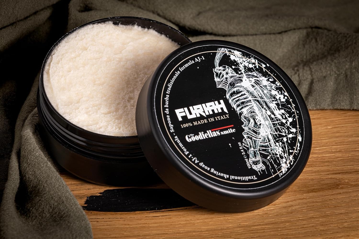 The Goodfellas' smile Furiah tradycyjne mydło do golenia Made in Italy, 100 g