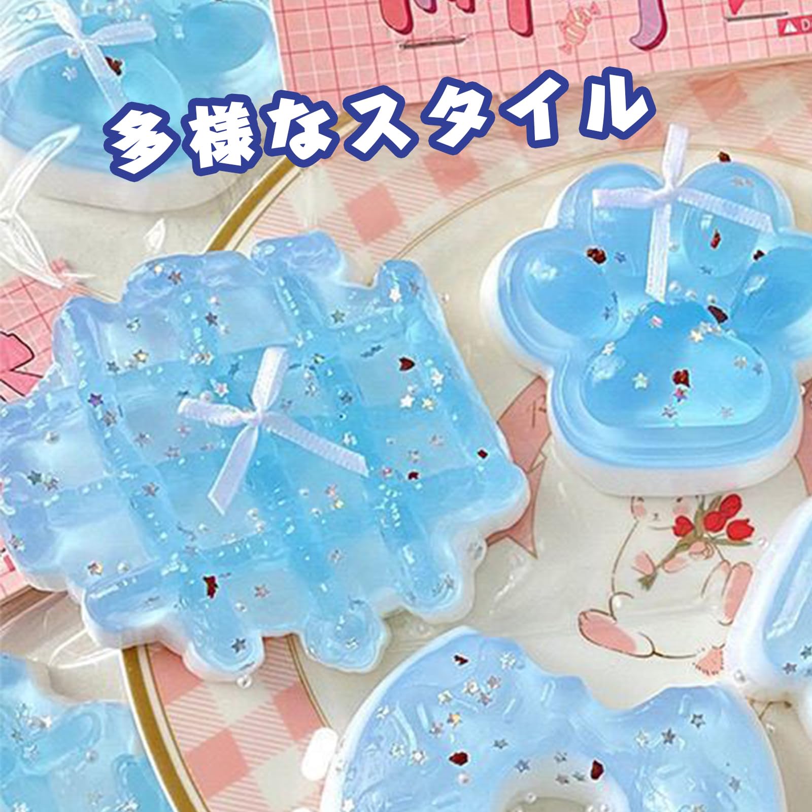 Amazon | スクイーズケーキおもちゃ ワッフル 水感スクイーズ 伸縮性の