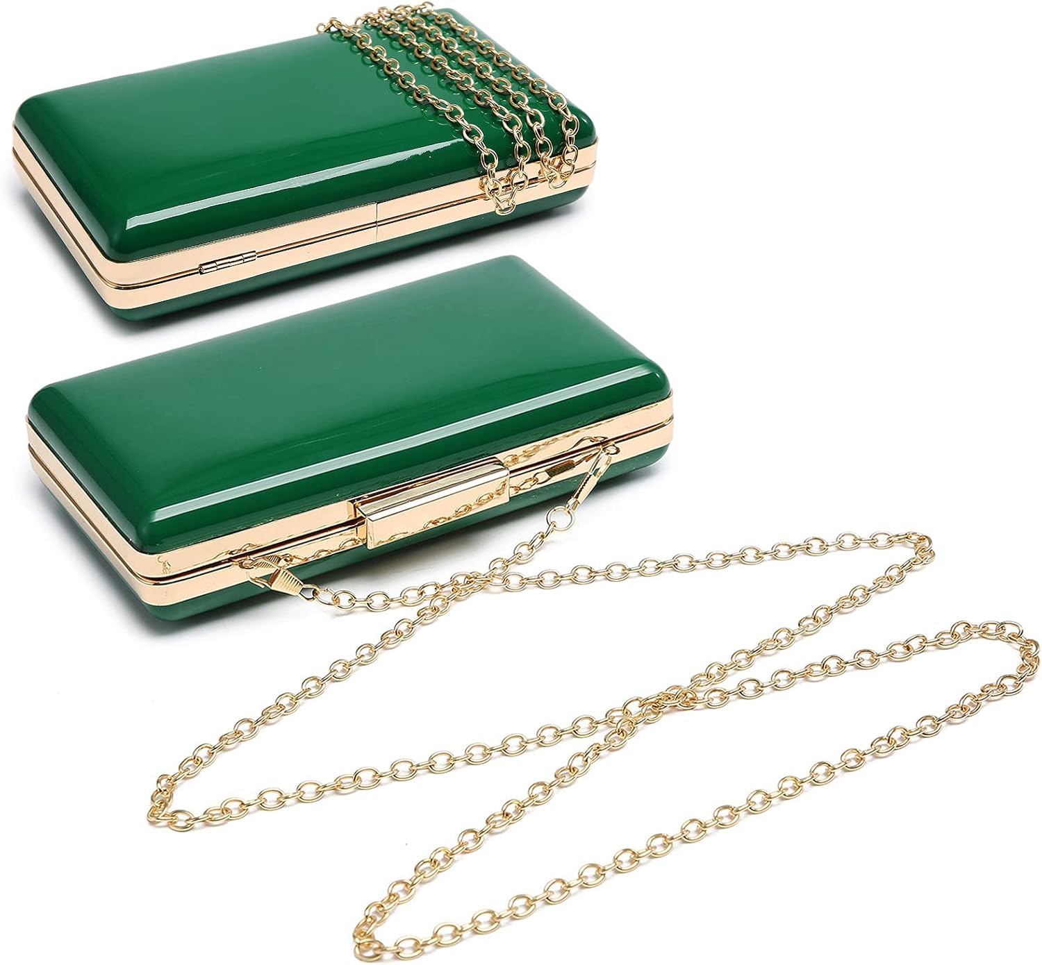 Dasein Women Evening Purses Clutch Bags Formal Party Clutches Wedding Purses Cocktail Prom Handbags - Image 3