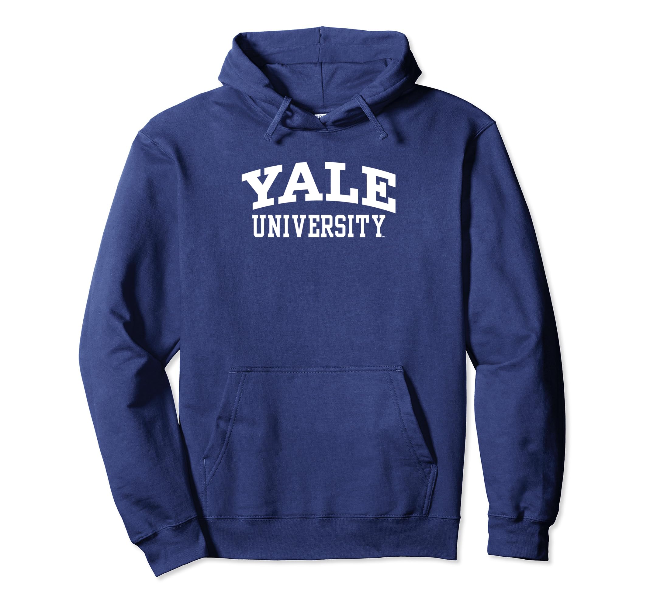 Yale Bulldogs Apparel Arched Navy Officially Licensed Pullover Hoodie