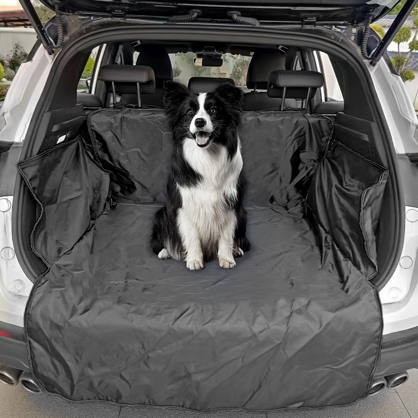 YDSTNiu Car Boot Protector for BYD Seal EV 2022-2024, Dog Trunk Cover Pet Nonslip Seat Cover Liner Waterproof Cargo Mat Luggage Carrier Strong Insert Pad,Black