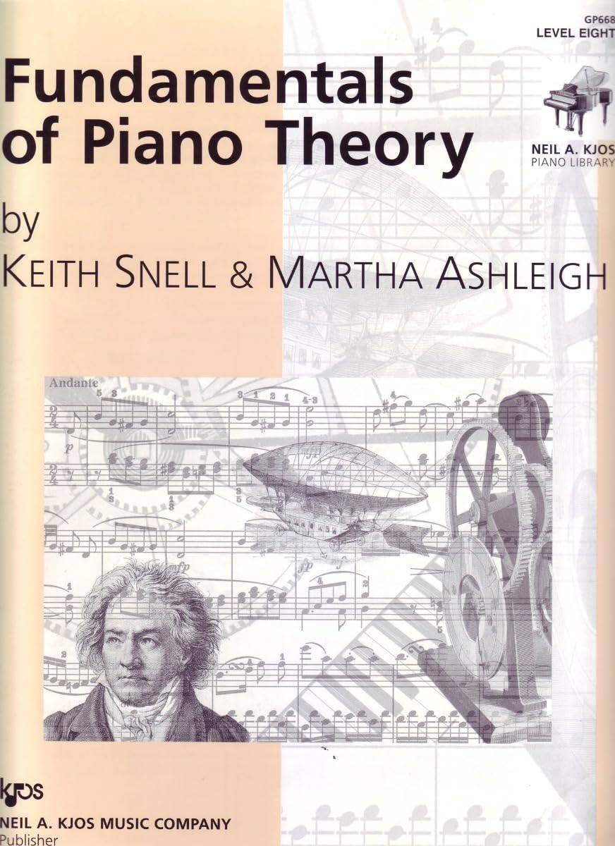GP668 - Fundamentals of Piano Theory - Level Eight (Neil A. Kjos Piano Library)