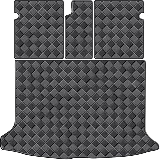 Cargo Mat & Backrest Mats for Mercedes-Benz GLA-Class 2021-2025 2026 Accessories, All Weather Waterproof Rear Cargo Liner Rear Trunk Liner Back Seat Cover Protector