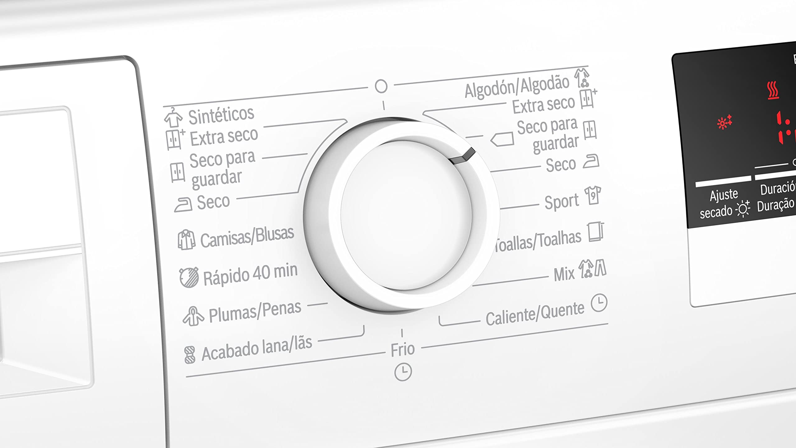 Bosch Serie | 4 WTR85V91ES - Secadora con bomba de calor, Capacidad de 8 kg, Color Blanco
