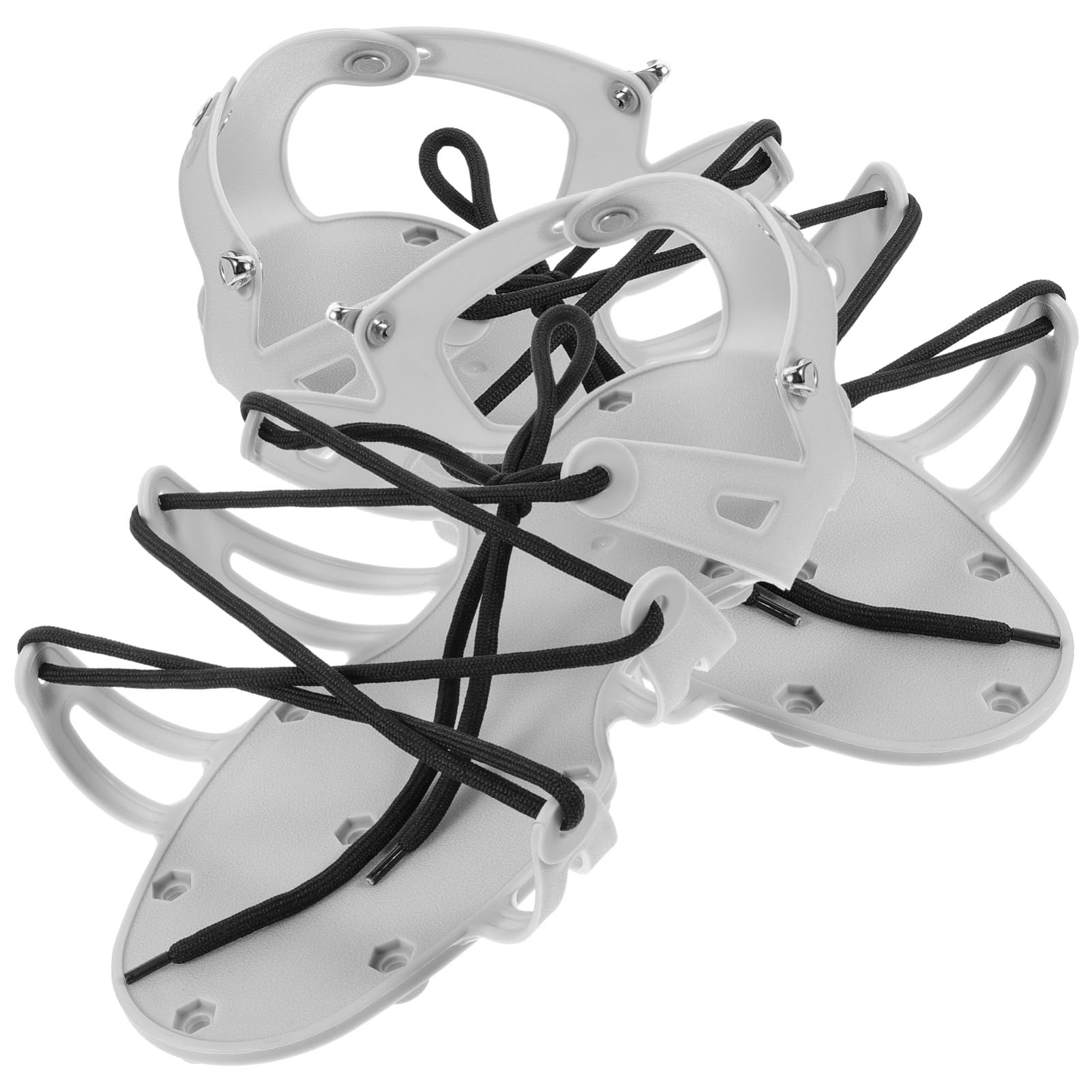 BESPORTBLE 3 Ensembles scarificateur de Jardinage aérateur de pelouse Baskets Verser aerateur Gazon Chaussures Entretien pelouse Chaussures d'aérateur de Jardinage Sandales aérées PP