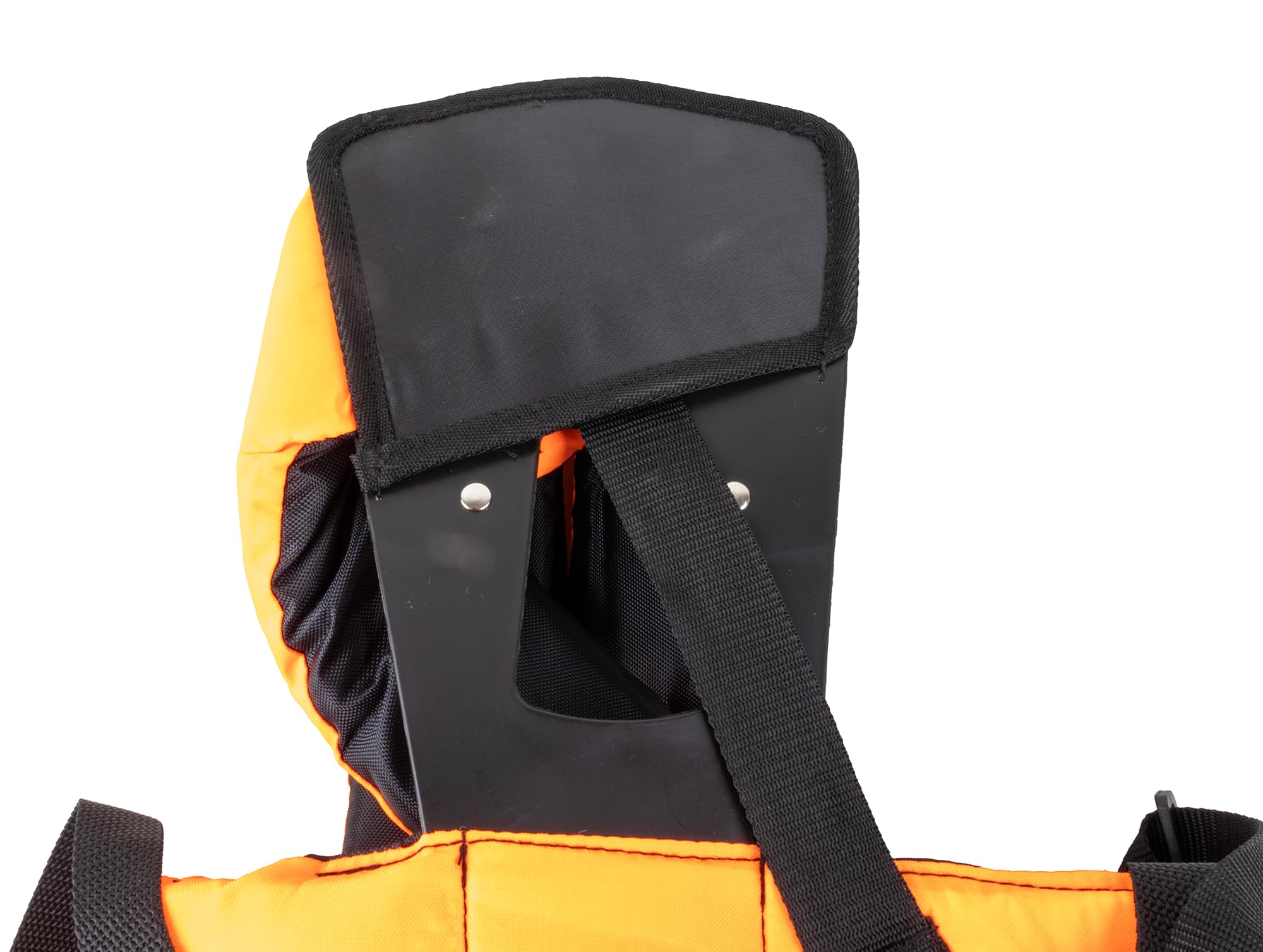 Arnés Ama Desbrozadora: Correa de Hombro Acolchada para desbrozadora, Extraconfort, Ajustable, Naranja