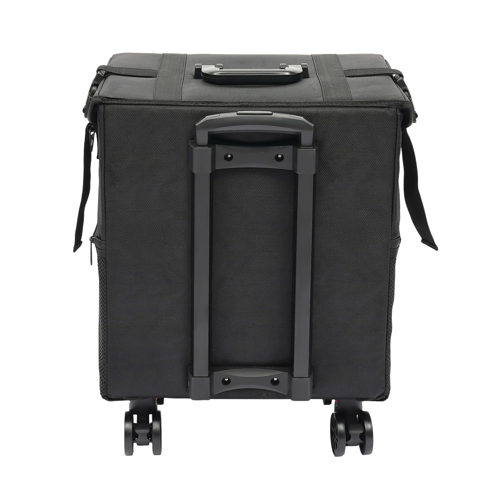 Make up Koffer, Schwarz Kosmetikkoffer groß mit schubladen | Multifunktional Kosmetik Trolley Reisetrolley Makeup Friseurkoffer Beauty Case Schminkkoffer
