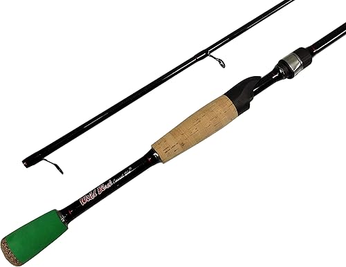 Carrot Stix Caña de pescar plegable de 2 piezas - Wild Wild Wild Black