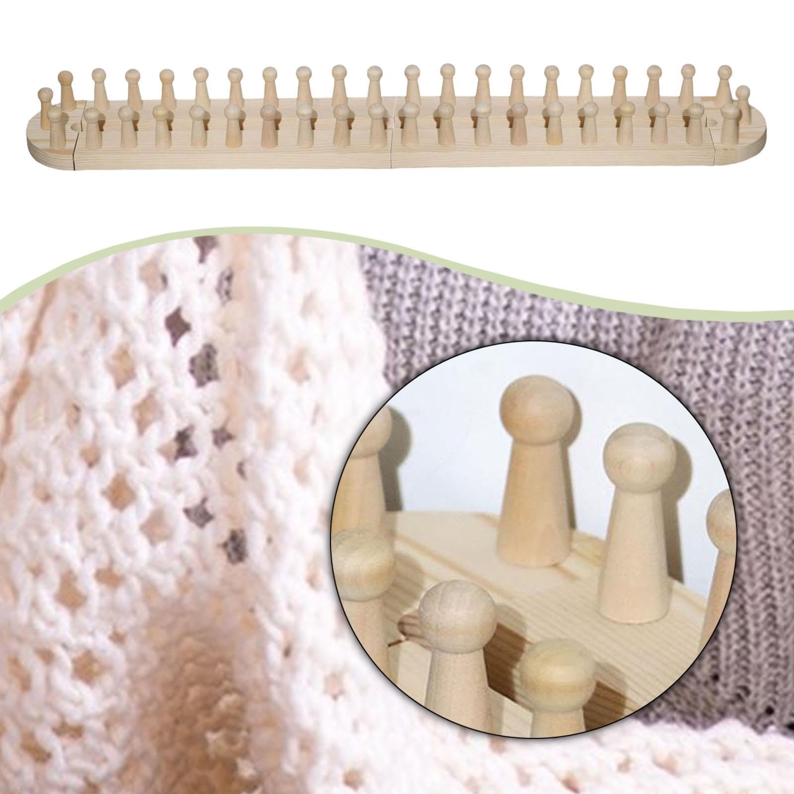 CravoFlow Telar De Clavijas Madera Reutilizable