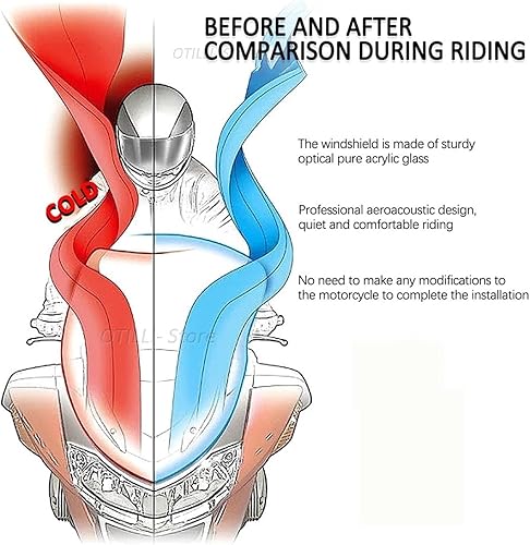 Miniatura 5 de Accesorios de motocicleta, deflectores de viento laterales de motocicleta, placa para parabrisas 2018 2019 2020 2021 apto para BMW F750GS F850GS F