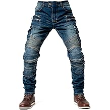 Motorcycle Riding Pants for Men with Armor, Motorcycle Pants Mens -Motorcycle Jeans for Men