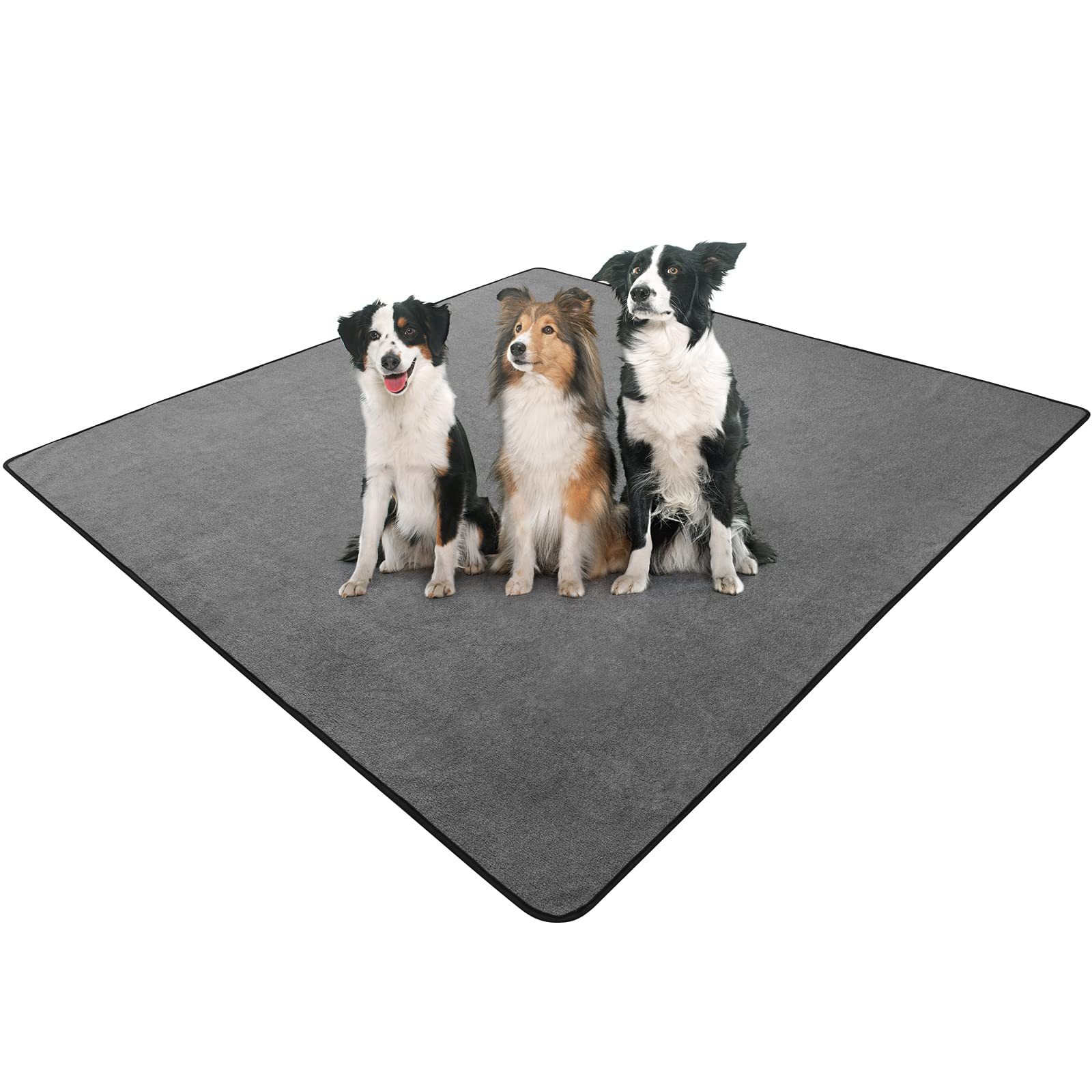 Buy rabbitgoo Dog Pee Pad 65” x 48”, Reusable Pet Crate Pad, Large