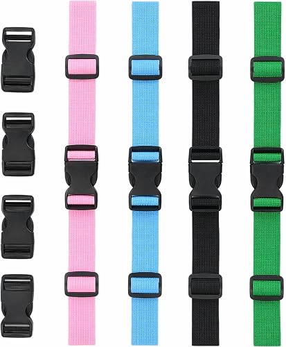 4 Pièces Sangle Sac a Dos Réglable 20-50cm Korechain