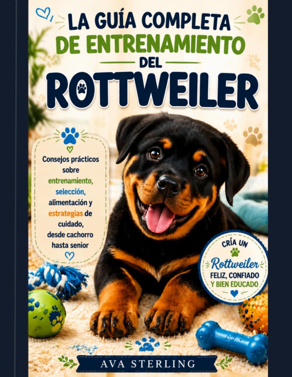 LA GUÍA COMPLETA DE ENTRENAMIENTO DEL ROTTWEILER: Consejos prácticos sobre entrenamiento, selección, alimentación y estrategias de cuidado, desde cachorro hasta senior.