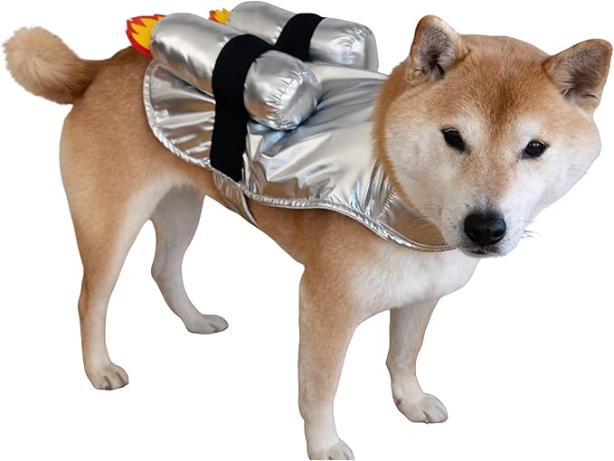 Disfraz de Capa Cohete Espacial para Perros CheetahBoo Talla S miniatura 3