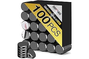 DIYMAG Ceramic Magnets for Crafts with Adhesive Backing