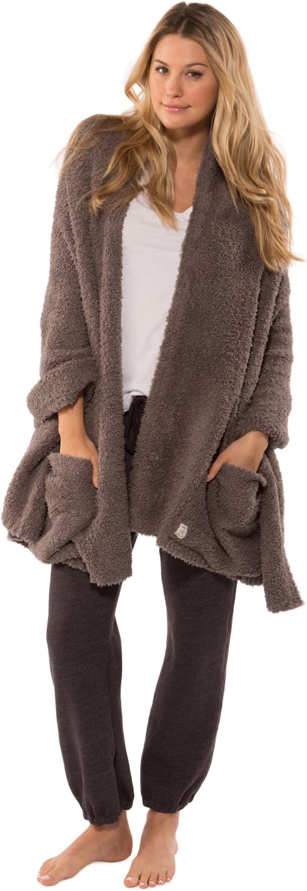 Barefoot Dreams Cozychic Womens Travel Shawl