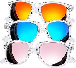 3 Pack Square Sunglasses Polarized UV Protection Trendy Sun Glassses Fashion Shades for Women Men