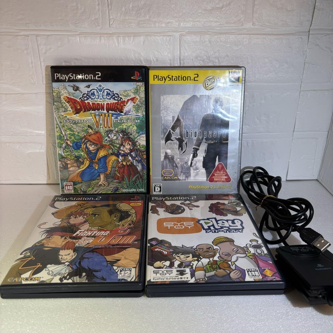 Amazon.co.jp: プレステ2 ソフト4本まとめ PS2 2 ソフト : おもちゃ 