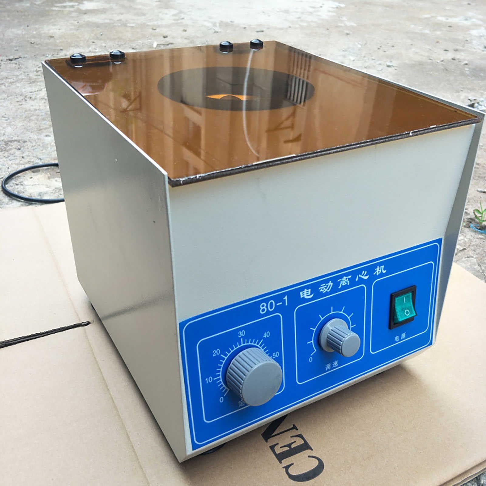 Centrifuga elettrica di grande capacità, centrifughe da banco da laboratorio a bassa velocità per una separazione efficiente, ideale per la ricerca scientifica e le applicazioni mediche