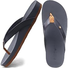 ONCAI Womens Flip Flops For Women Comfortable Strap Yoga Mat Non-Slip Womens Thong Sandal Casual Summer Beach Slippers With Arch Support