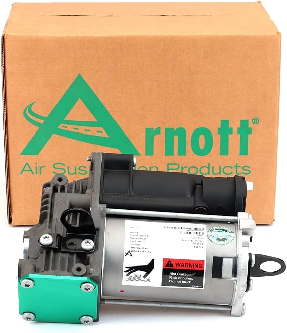 Arnott P-3281 New Air Suspension Compressor - 06-13 Mercedes-Benz R-Class (W251) w/Rear Leveling
