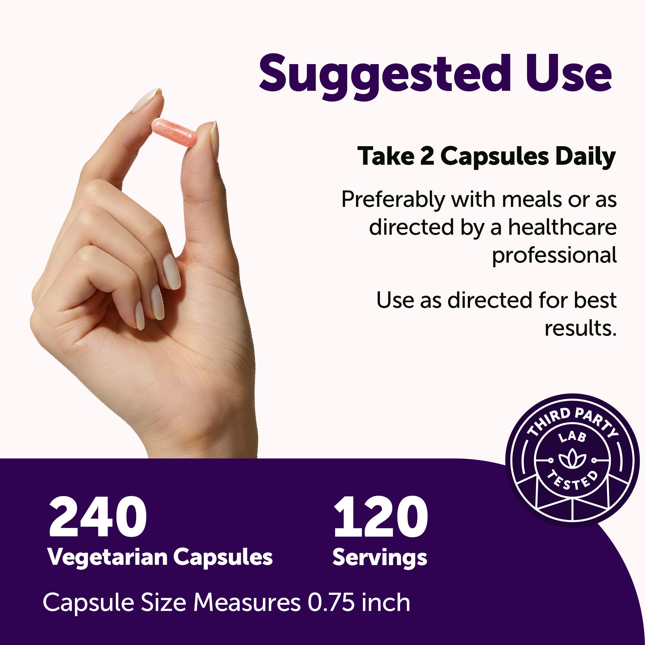 Micro Ingredients PQQ 40 mg Per Serving, 240 Vegetarian Capsules — Amazon image 3