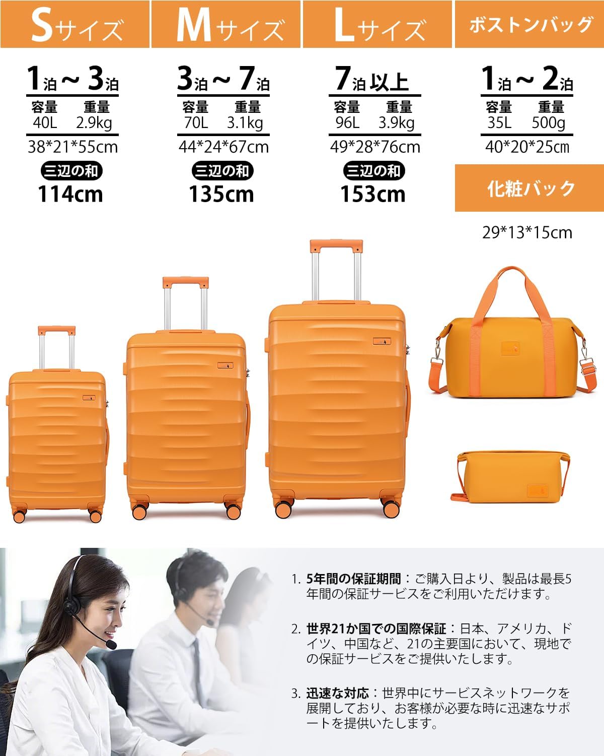 Sea choice] スーツケース 機内持ち込み キャリーケース Sサイズ