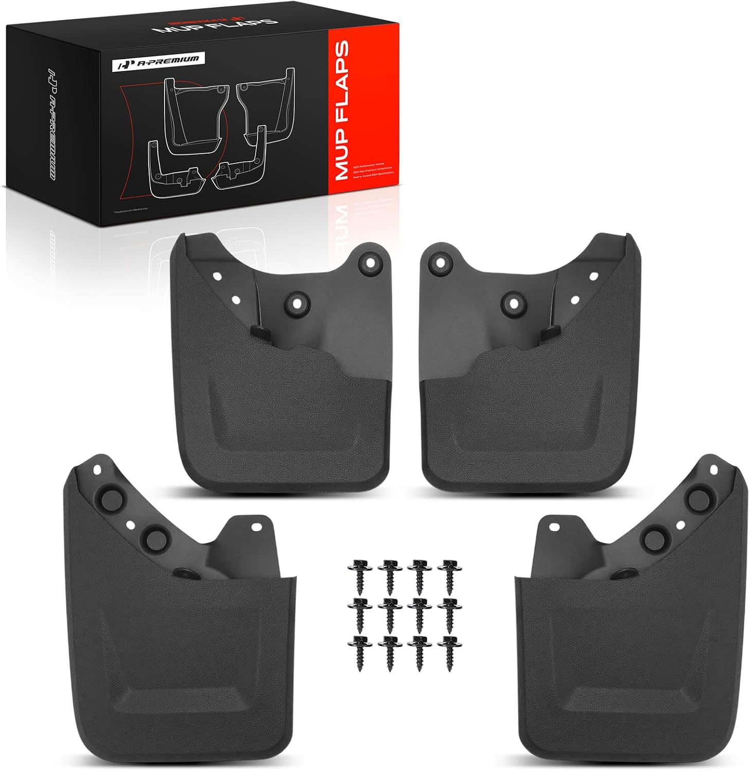 A-Premium Mud Flaps for Toyota Tacoma (2024–2025) — Set of 4
