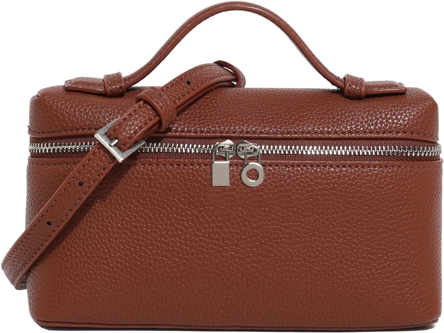 Crossbody Bag for Women Top-Handle Pouch Bag Designer Shoulder Leather Handbag Trendy Purse