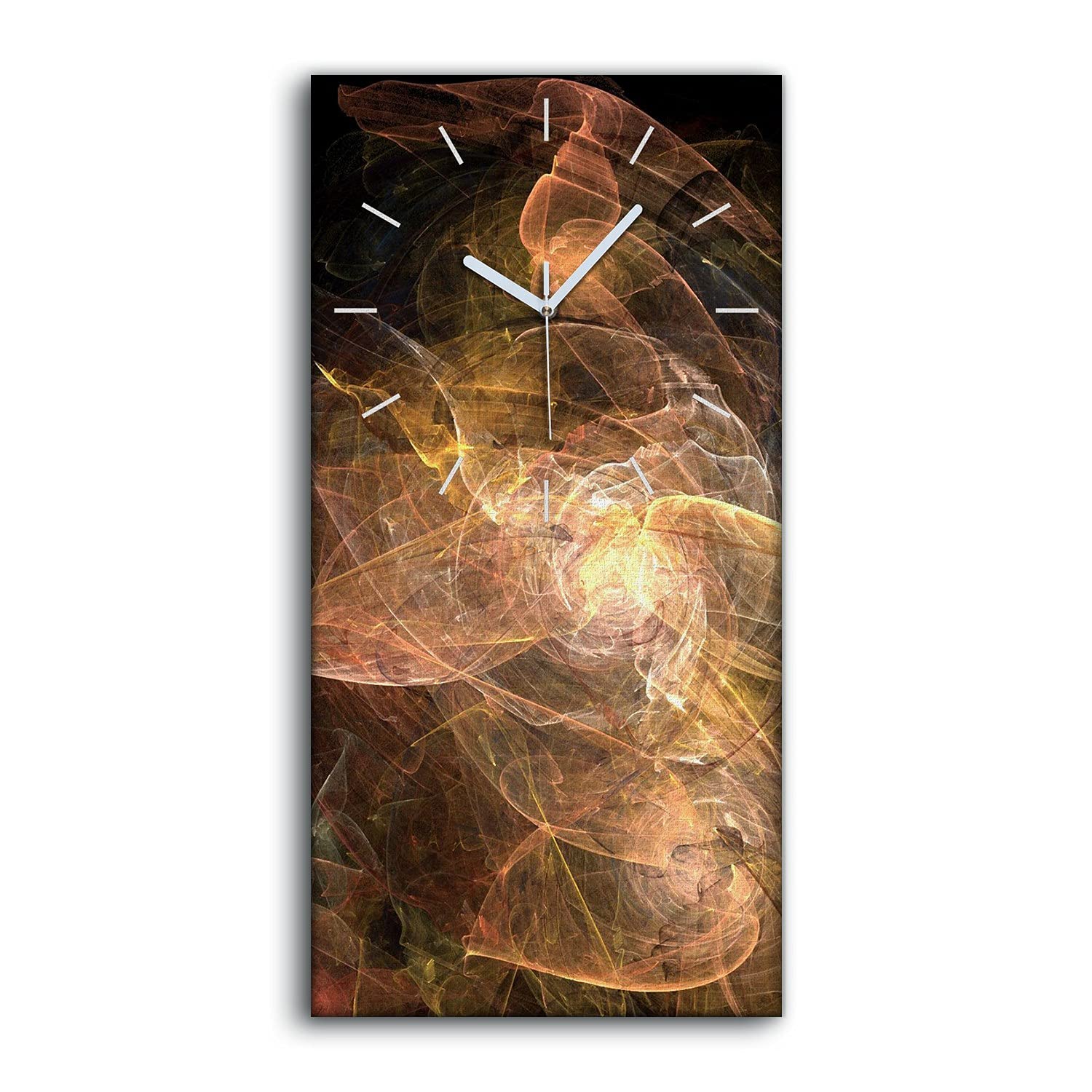 Art Mural Horloge sur Toile avec Finition Soignée et Design Moderne