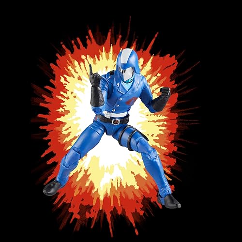 Miniatura 3 de G.I. Joe Classified Series Retro Cardback - Figura de acción coleccionable de 6 pulgadas con 8 accesorios, Comandante Cobra