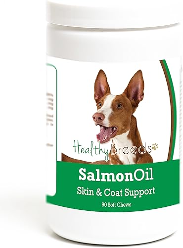 Miniatura 223 de Healthy Breeds Golden Retriever - Aceite de salmón masticable suave, 90