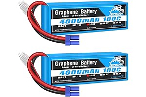 YOWOO 4S 14.8V 4000mAh 100C Graphene RC Battery