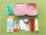 Sac de voyage Premiers soins, petit kit de survie Premiers secours Sac vide pour la maison Outdoor Travel Camping Randonnée Backpacking Vehicle, Mini Sac de rangement de l'organisateur médical vide paquet de 2