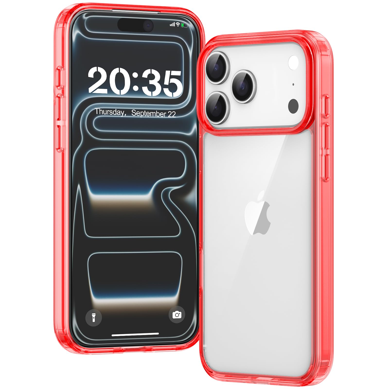 Clear Case for iPhone 15, Ultra Thin, Shockproof TPU Cover, Anti-Yellowing, Crystal Clear, Phone Case for Apple iPhone 15 - Clear — view 389