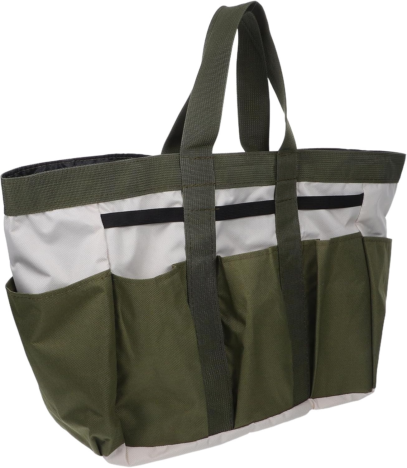 Gardening Tool Storage Bag, Oxford Cloth Tote with Pockets for Yard Work