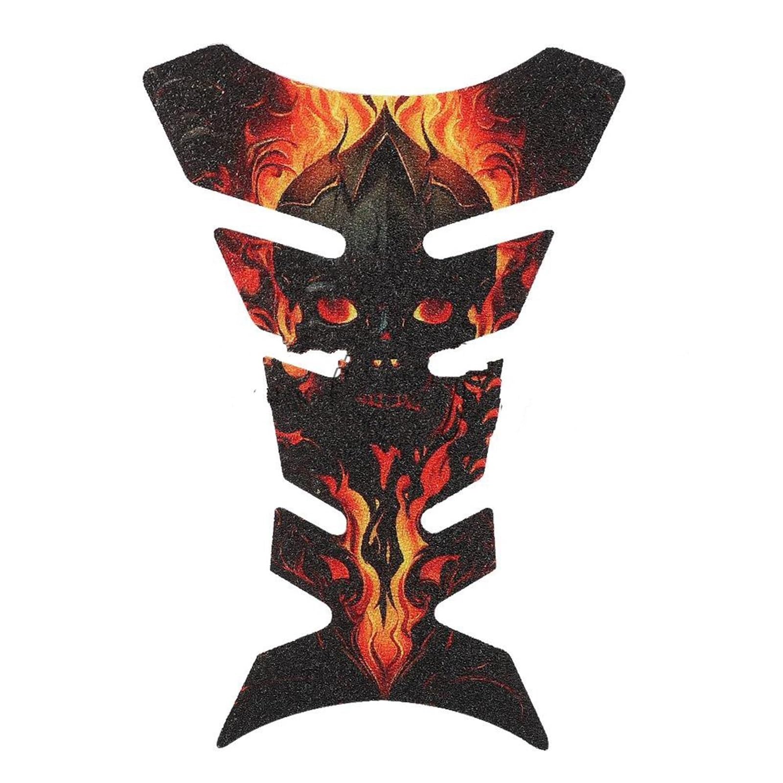 Motorcycle Tank Pad Protector Decals Gas Fuel Tankpad Sticker for Yamaha FZ-1 FZ6 YZF R1 R6 Tank Sticker(Color6)